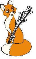 Foxy Maskottchen
